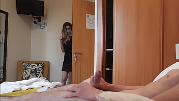 Public exposure: I expose myself to a hotel maid and she reciprocates
